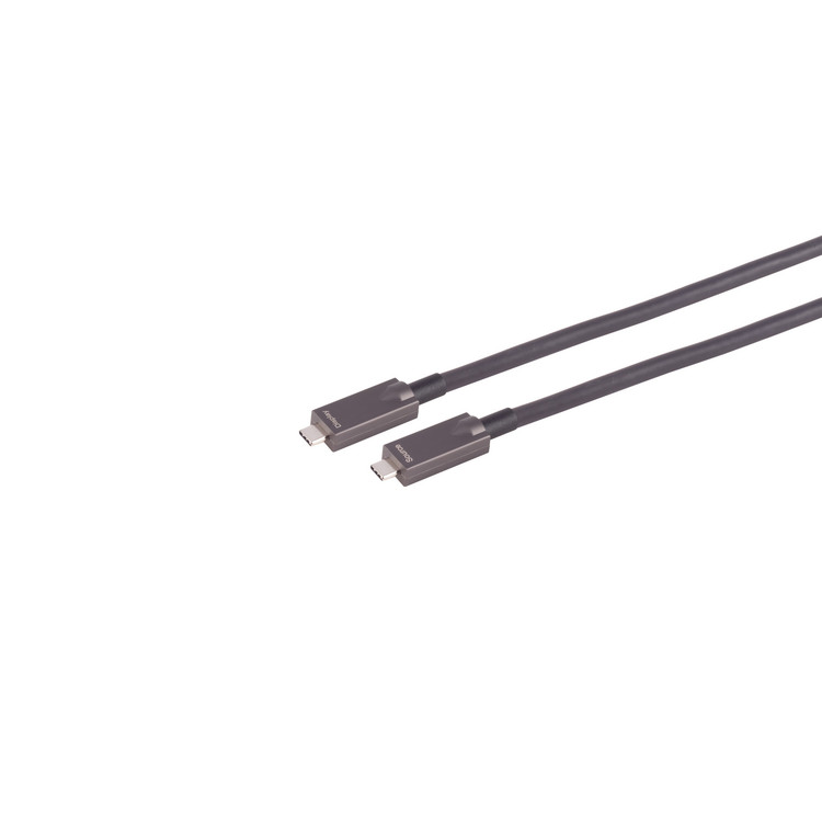 Optisches USB-C Kabel, 3.2, 4K60, 10Gbps, 60W, 4m